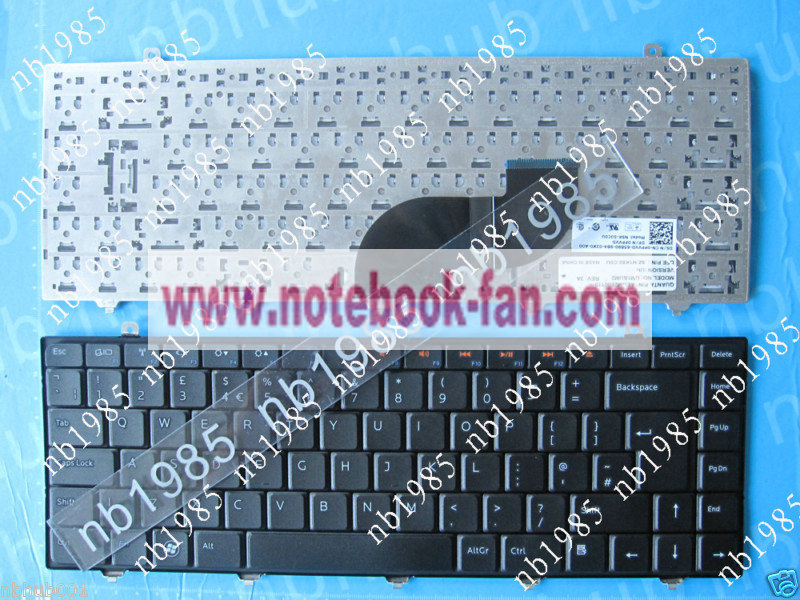 NEW Dell Studio 14 1457 UK Keyboard as photo - Click Image to Close